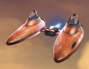 Union Cosmos Star Wars Battlefront Bespin coche nube